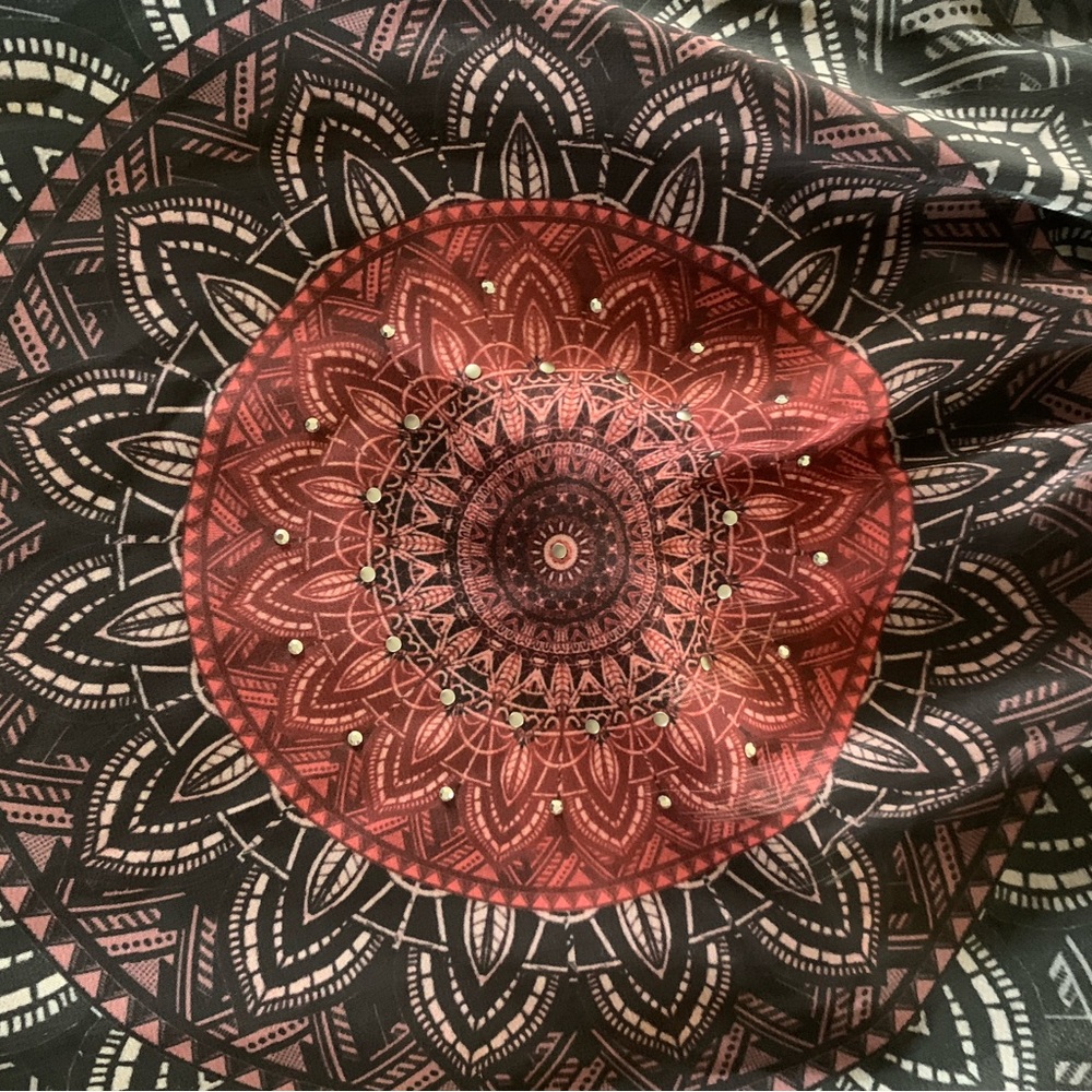Desigual Lace Topped Flowing Tank Size XL - Picture 4 of 4